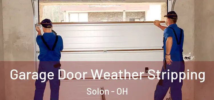  Garage Door Weather Stripping Solon - OH