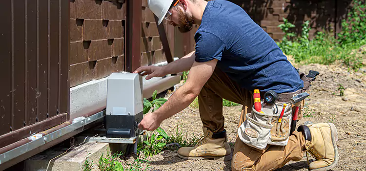Electric Driveway Gate Installation Solon
