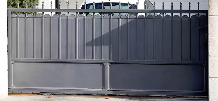 Metal Driveway Gate Installation Solon