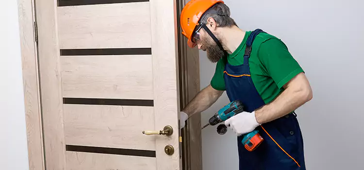 Replace Internal Door Handle with Lock Solon