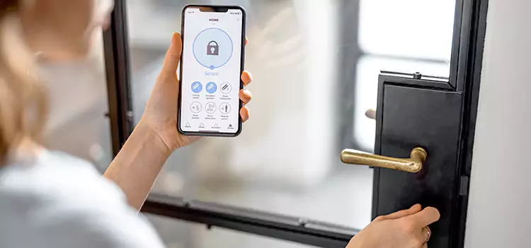 Fingerprint Door Lock Installation Solon